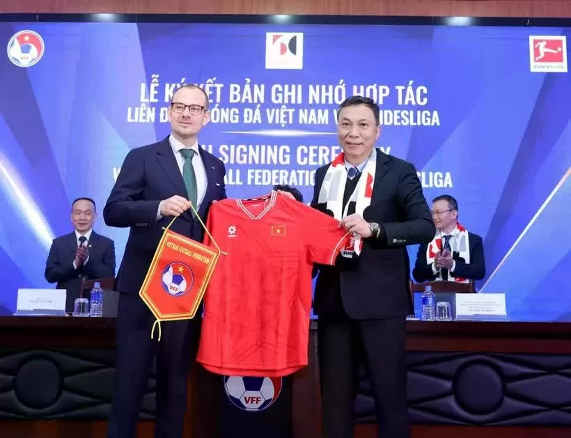 VFF, Bundesliga extend partnership until 2028 to elevate Vietnamese football VFF, Bundesliga extend partnership until 2028 to elevate Vietnamese football