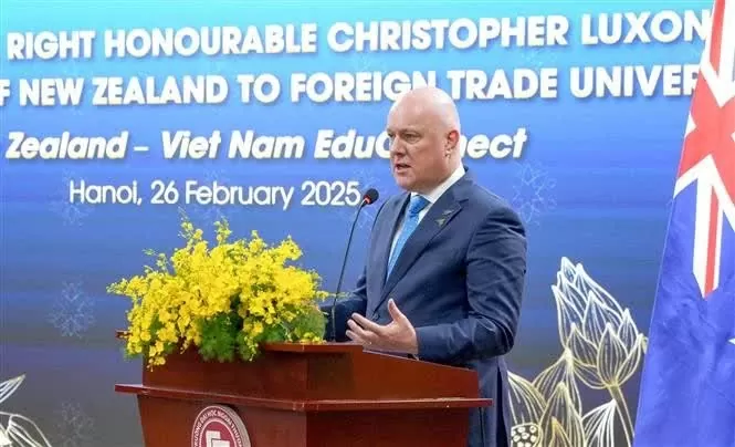 PM Luxon introduces New Zealand’s education system to FTU students PM Luxon introduces New Zealand’s education system to FTU students