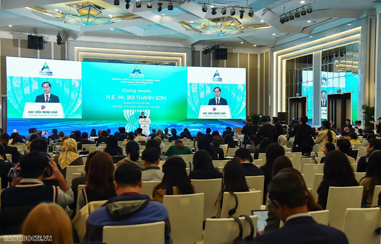 ASEAN Future Forum: Deputy PM Bui Thanh Son's closing remarks on stronger commitment to building a united, inclusive, and resilient ASEAN ASEAN Future Forum: Deputy PM Bui Thanh Son's closing remarks on stronger commitment to building a united, inclusive, and resilient ASEAN