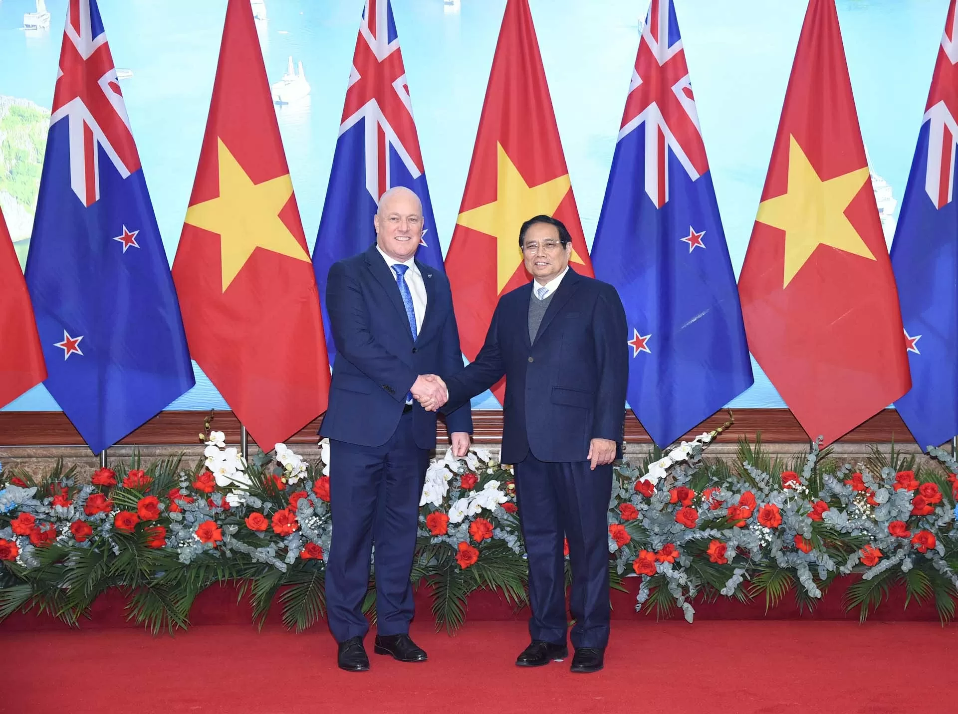 New Zealand Prime Minister Christopher Luxon wraps up Vietnam visit New Zealand Prime Minister Christopher Luxon wraps up Vietnam visit