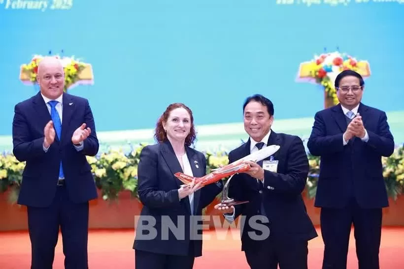 Vietjet launches first direct flight connecting Vietnam and New Zealand