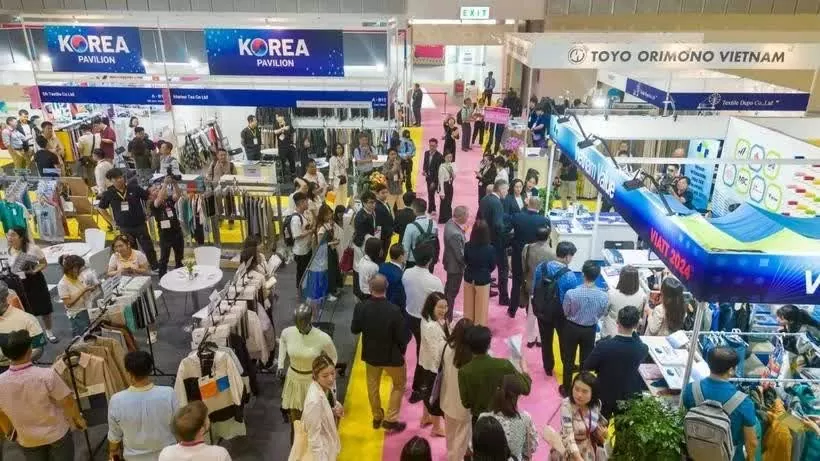 Vietnam’s international textile fair features over 500 booths Vietnam’s international textile fair features over 500 booths