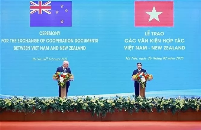 Vietnam, New Zealand have vast opportunities across multiple sectors: Prime Minister Luxon Vietnam, New Zealand have vast opportunities across multiple sectors: Prime Minister Luxon