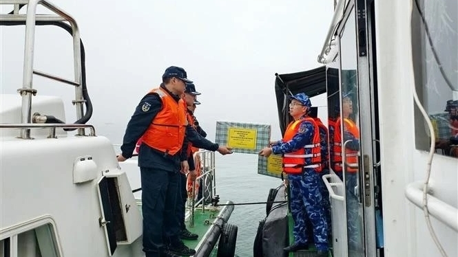 Vietnam, China Coast Guards conduct first joint patrol  of 2025 in Gulf of Tonkin