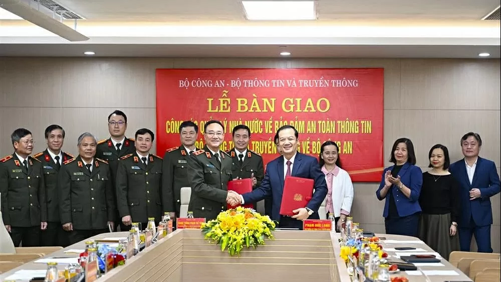 Cybersecurity protection function handed over to Public Security Ministry
