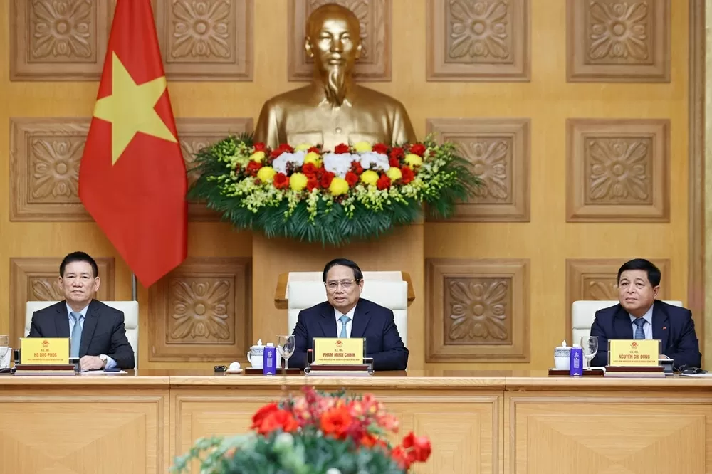 PM Pham Minh Chinh chaired a dialogue with European enterprises to boost cooperation, investment PM Pham Minh Chinh chaired a dialogue with European enterprises to boost cooperation, investment