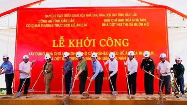 Central Highlands province of Dak Lak to build nearly 4,300 homes for poor households