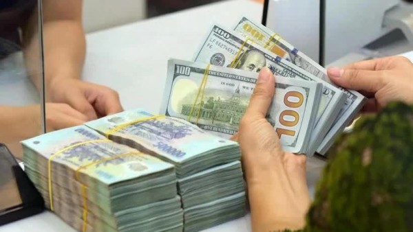 Reference exchange rate for the US dollar at 24,790 VND/USD on March 19, down 3 VND