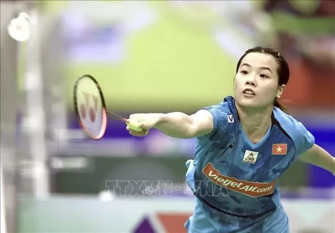 Vietnamese female badminton player finishes second at German Open Vietnamese female badminton player finishes second at German Open