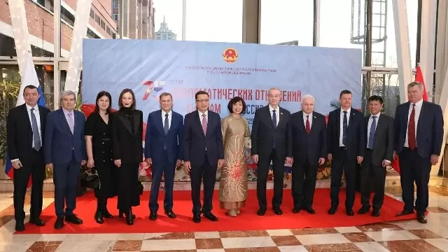 Celebration marking 75th anniversary of Vietnam – Russia diplomatic ties held in Moscow Celebration marking 75th anniversary of Vietnam – Russia diplomatic ties held in Moscow