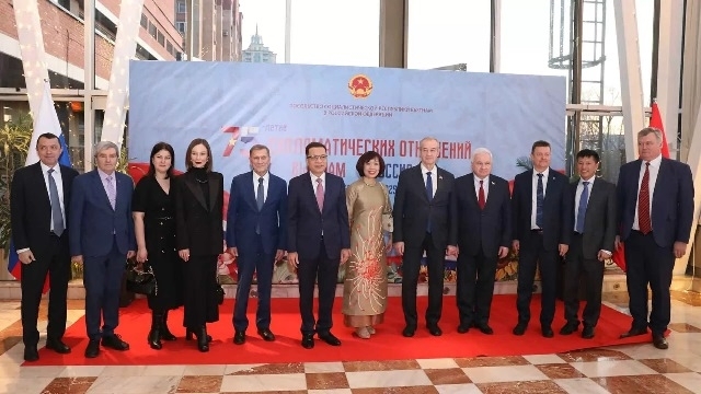 Celebration marking 75th anniversary of Vietnam – Russia diplomatic ties held in Moscow