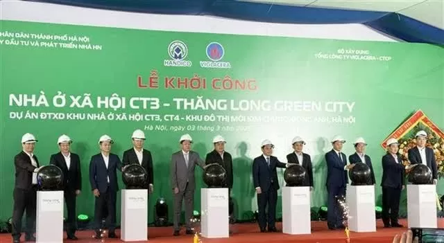 Hanoi breaks ground on 1,104-unit housing project in Dong Anh Hanoi breaks ground on 1,104-unit housing project in Dong Anh