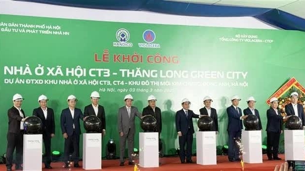 Hanoi breaks ground on 1,104-unit housing project in Dong Anh