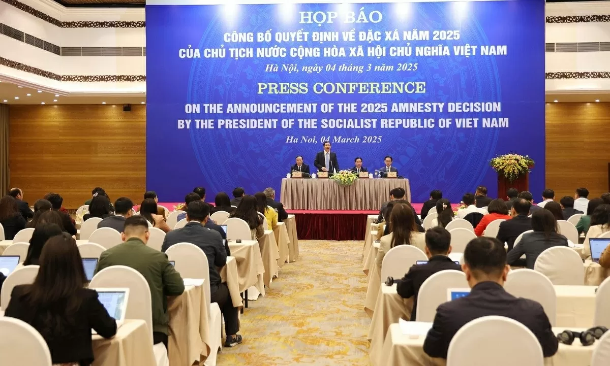 President’s amnesty decision announced ahead of 50th reunification anniversary: Press Conference President’s amnesty decision announced ahead of 50th reunification anniversary: Press Conference