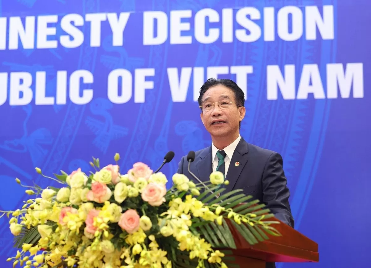 President’s amnesty decision announced ahead of 50th reunification anniversary: Press Conference President’s amnesty decision announced ahead of 50th reunification anniversary: Press Conference