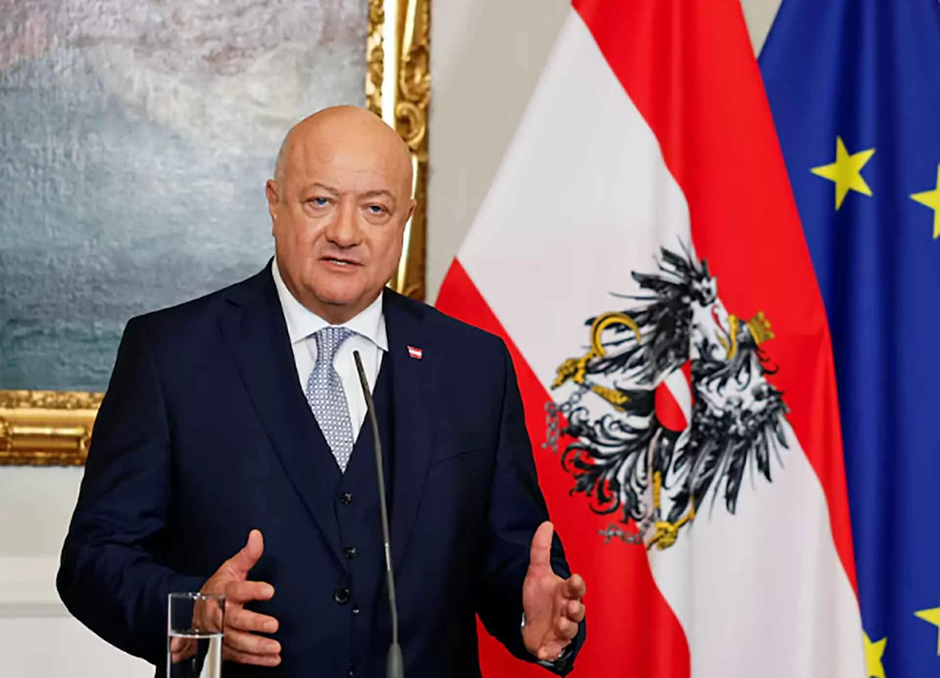 Congratulations extended to newly elected Austrian Chancellor Christian Stocker Congratulations extended to newly elected Austrian Chancellor Christian Stocker