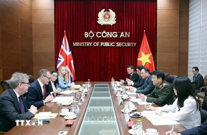 Vietnam, UK officials enhance collaboration in security, human trafficking combat Vietnam, UK officials enhance collaboration in security, human trafficking combat