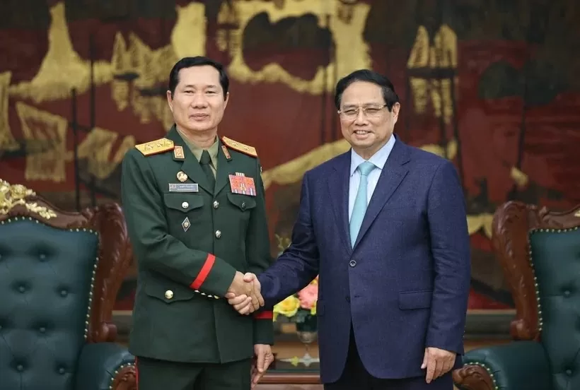 PM Pham Minh Chinh welcomes Lao Deputy Minister of National Defence PM Pham Minh Chinh welcomes Lao Deputy Minister of National Defence