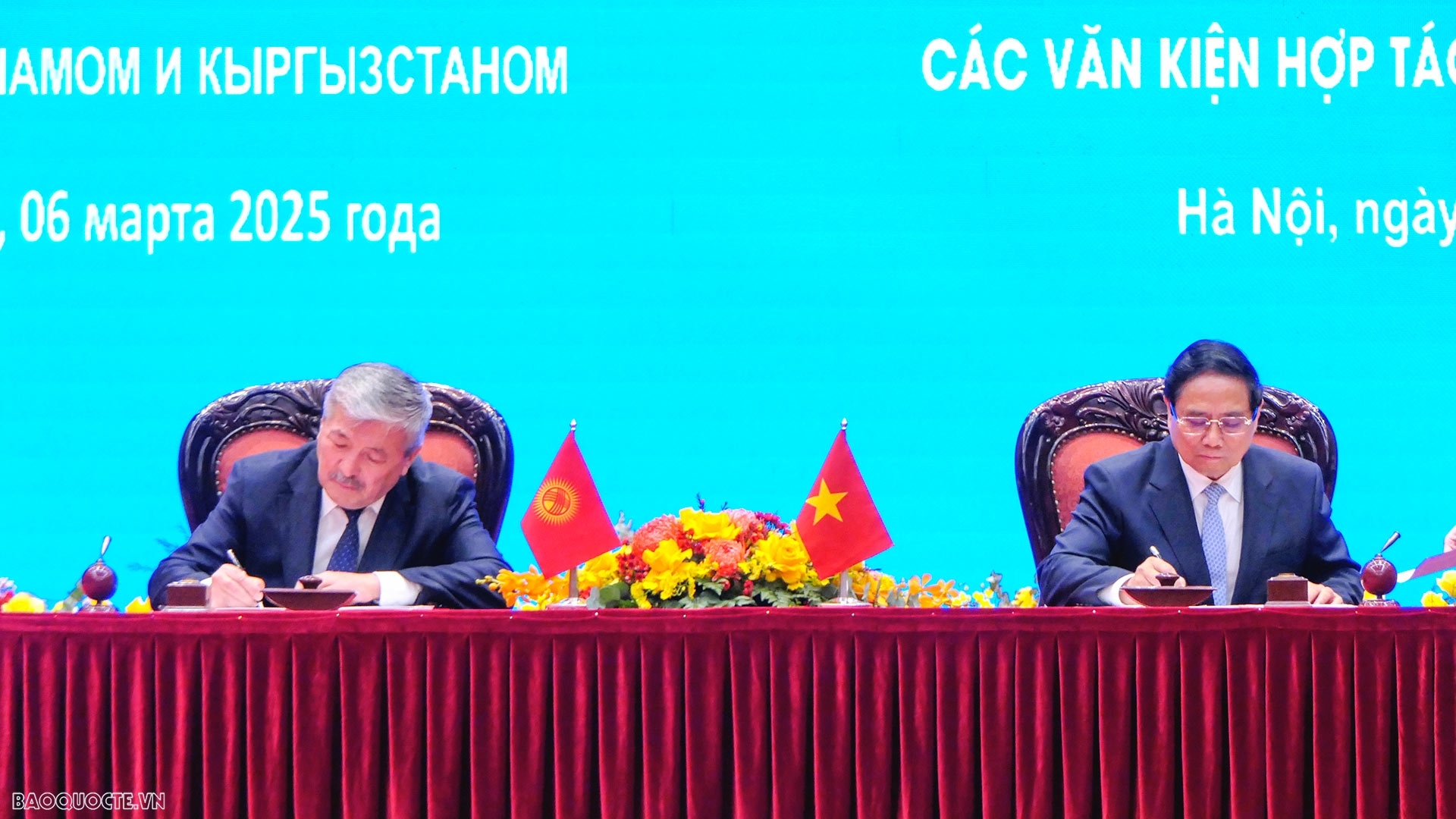Kyrgyz Prime Minister Adylbek Kasymaliev wraps up official visit to Vietnam