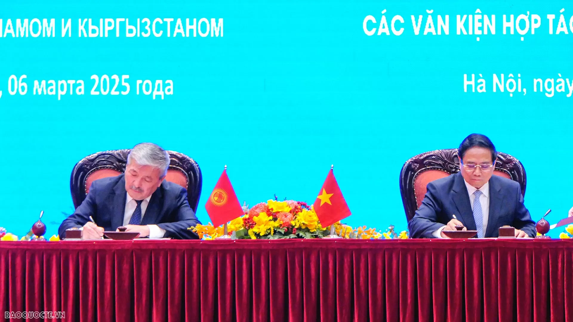 Kyrgyz Prime Minister Adylbek Kasymaliev up official visit to Vietnam Kyrgyz Prime Minister Adylbek Kasymaliev up official visit to Vietnam
