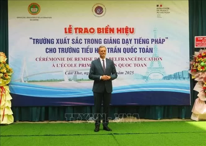 Another school in Can Tho receives French education quality accreditation Another school in Can Tho receives French education quality accreditation