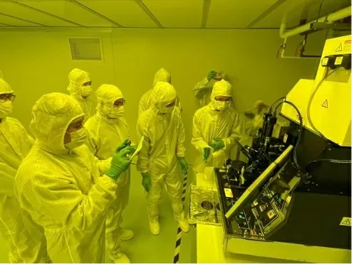 Nhóm giảng viên Việt Nam tham gia khóa đào tạo về Lắp ráp, Kiểm thử và Đóng gói (ATP) tại Đài Loan (Trung Quốc) vào tháng 12/2024. Nhóm giảng viên Việt Nam tham gia khóa đào tạo về Lắp ráp, Kiểm thử và Đóng gói (ATP) tại Đài Loan (Trung Quốc) vào tháng 12/2024.