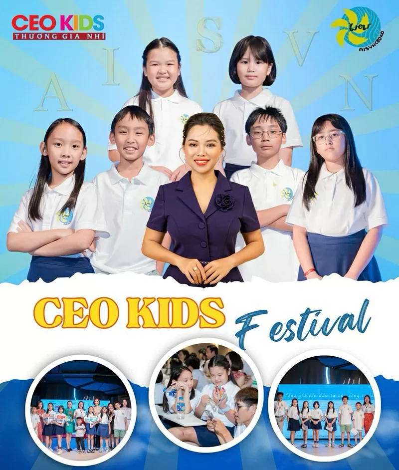 Mentor huấn luyện thế hệ kế thừa trường quốc tế AISVN đạt giải nhất Ceo Kids 2023 (1)