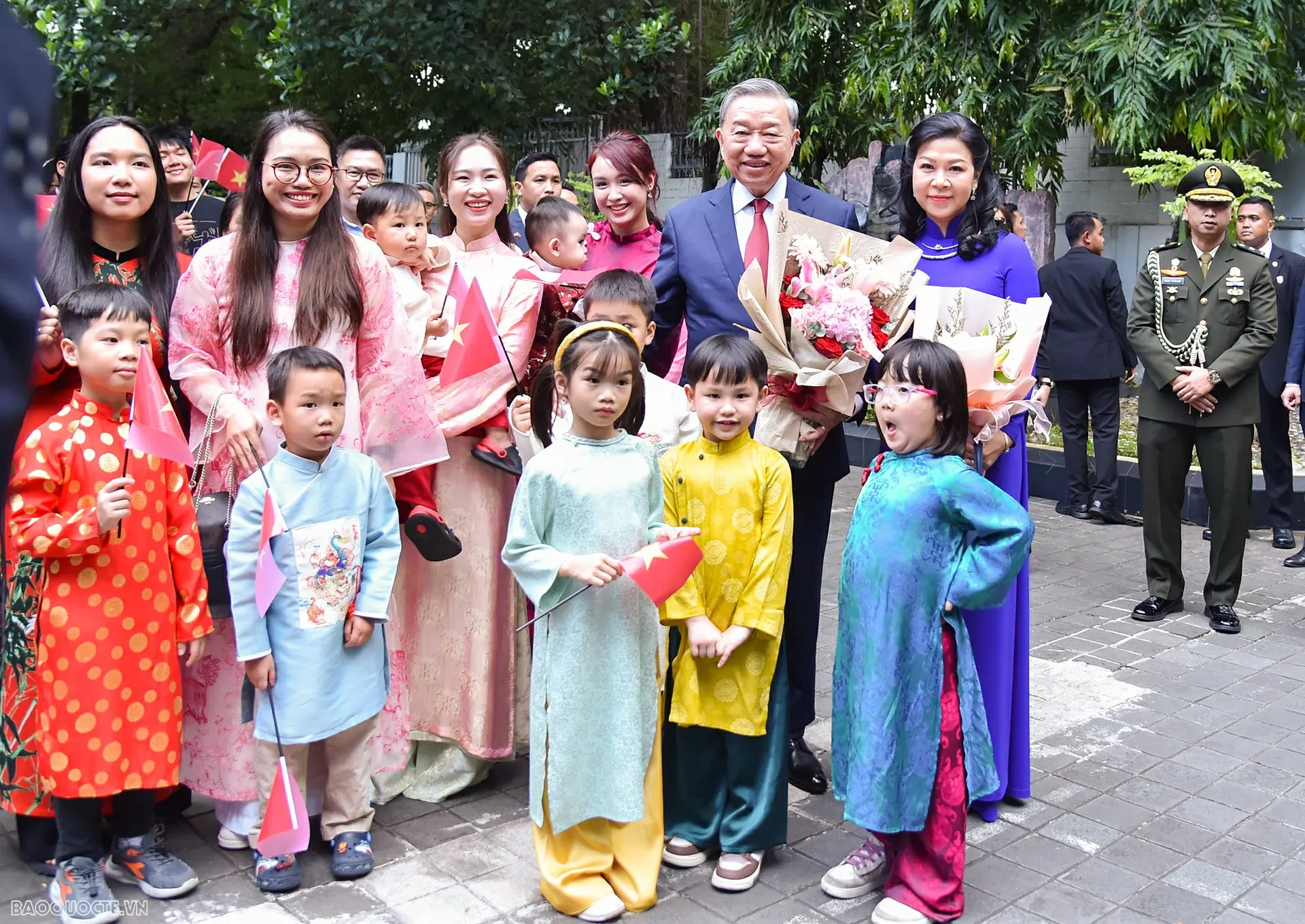 General Secretary To Lam meets Vietnamese community in Indonesia General Secretary To Lam meets Vietnamese community in Indonesia