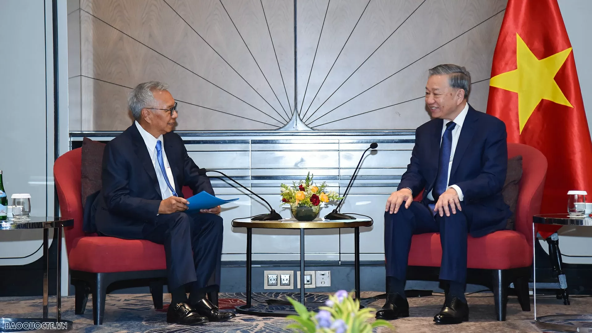 General Secretary To Lam receives leaders of large Indonesian businesses in Jakarta General Secretary To Lam receives leaders of large Indonesian businesses in Jakarta