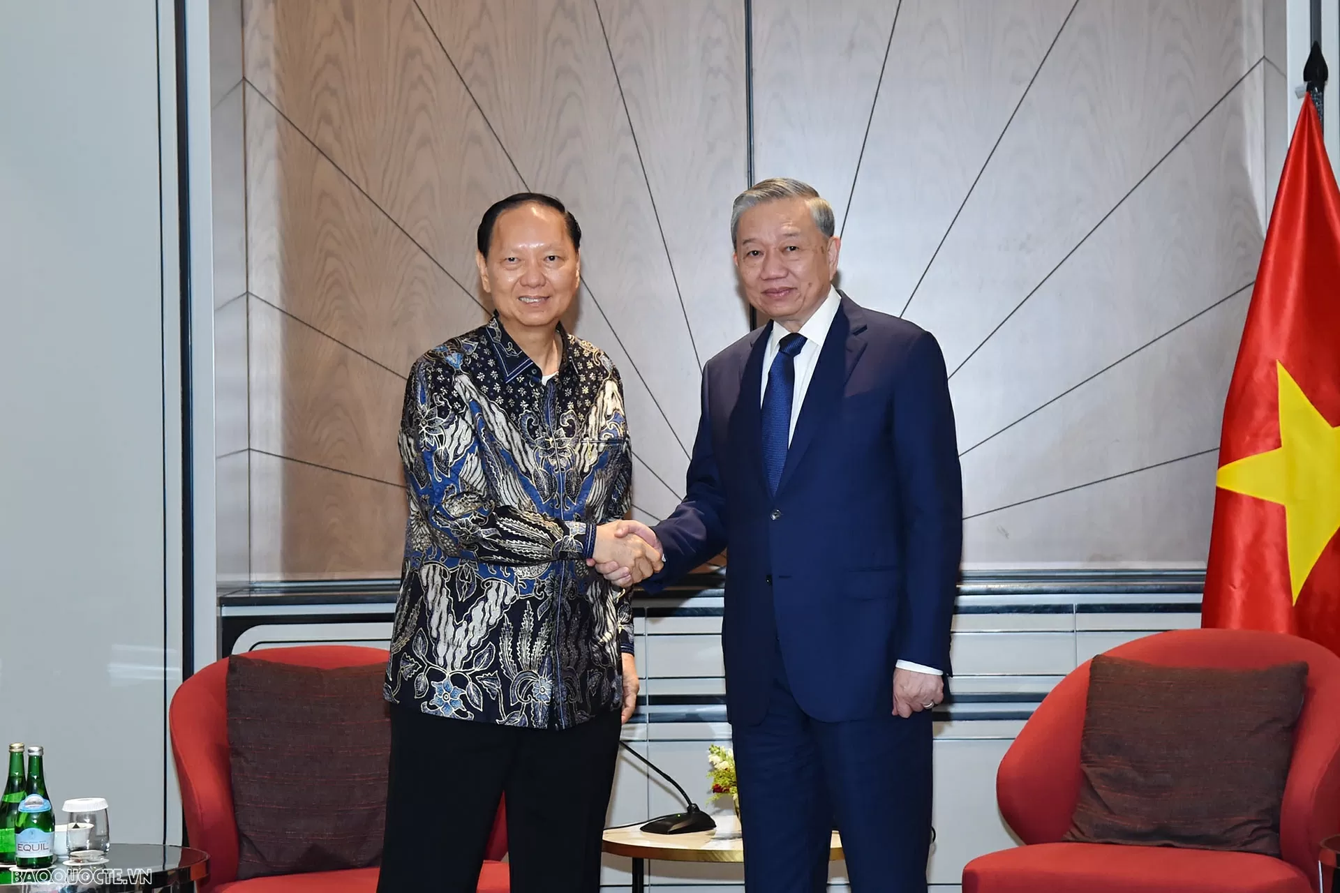 General Secretary To Lam receives leaders of large Indonesian businesses in Jakarta General Secretary To Lam receives leaders of large Indonesian businesses in Jakarta