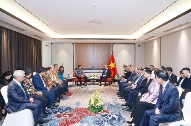 General Secretary To Lam receives leaders of large Indonesian businesses in Jakarta General Secretary To Lam receives leaders of large Indonesian businesses in Jakarta
