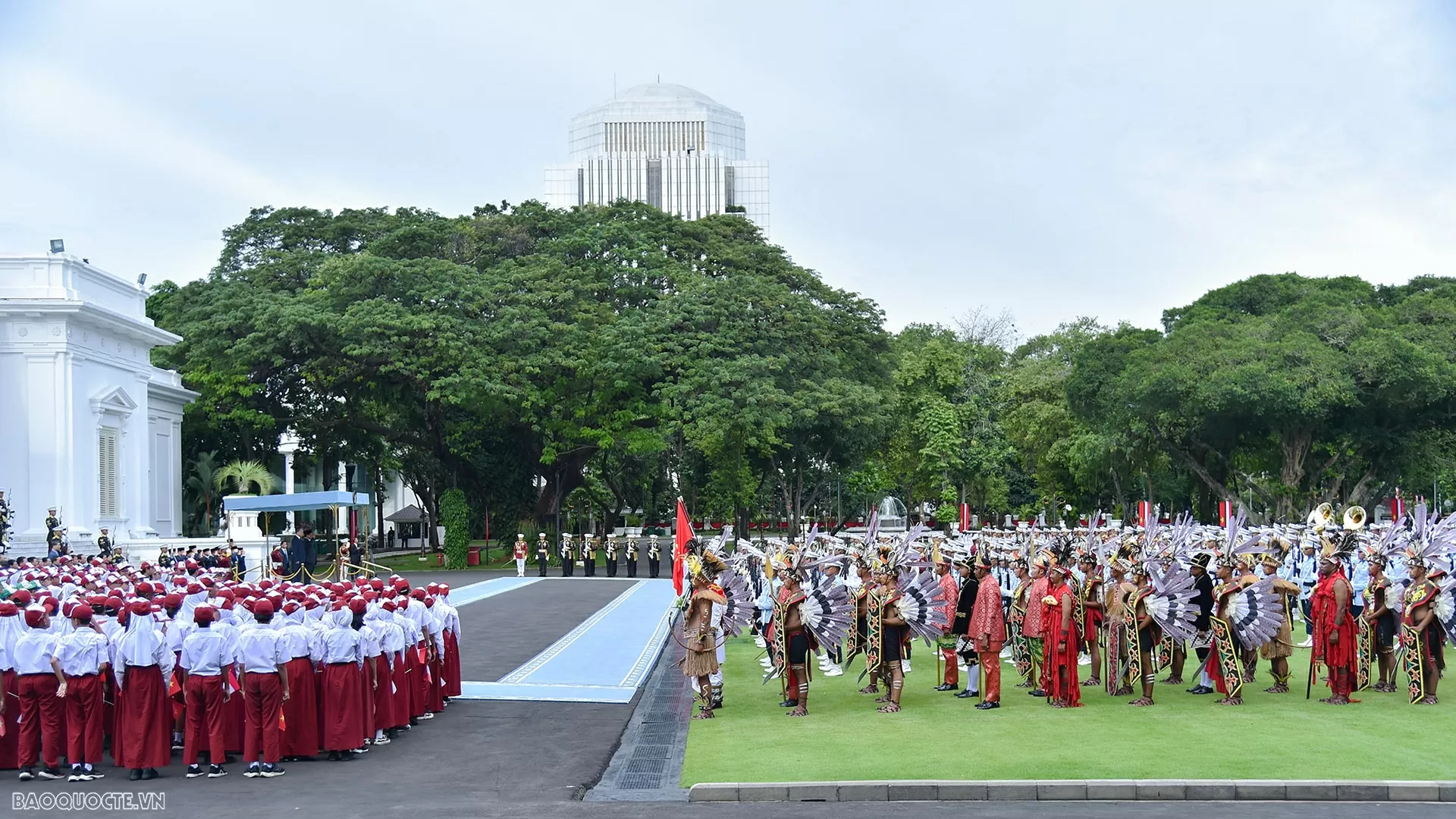 Welcome ceremony held for General Secretary To Lam in Jakarta