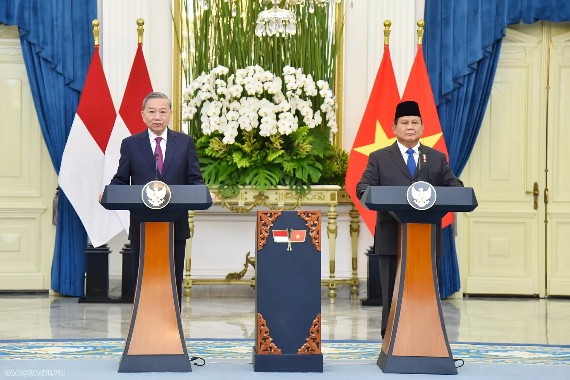 Vietnam, Indonesia leaders hold talks, elevating ties to comprehensive strategic partnership Vietnam, Indonesia leaders hold talks, elevating ties to comprehensive strategic partnership