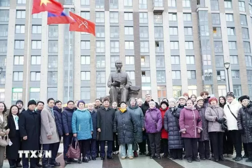 Saint Petersburg names square after President Ho Chi Minh Saint Petersburg names square after President Ho Chi Minh