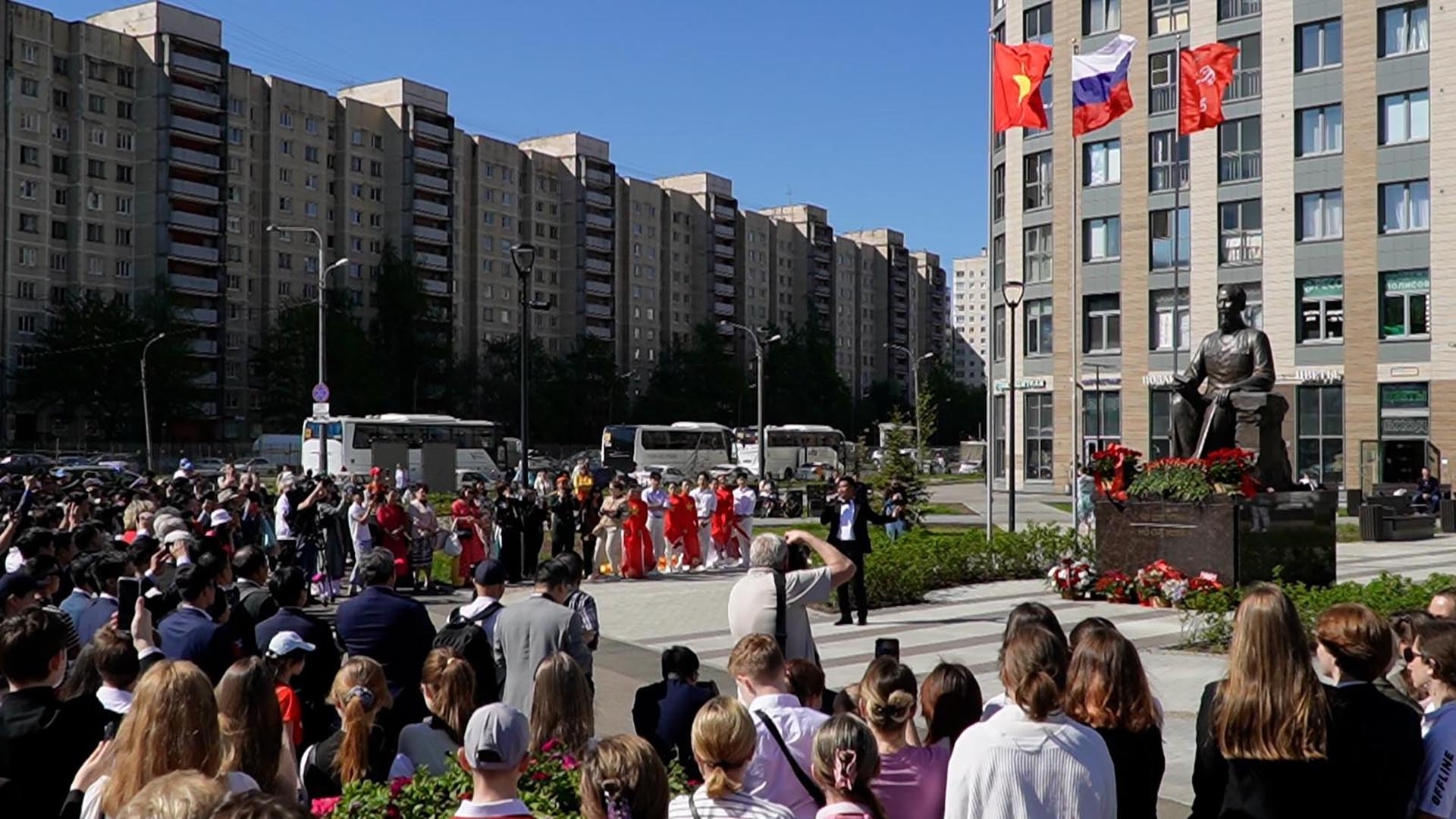 Russia’s second-largest city Saint Petersburg names square after President Ho Chi Minh