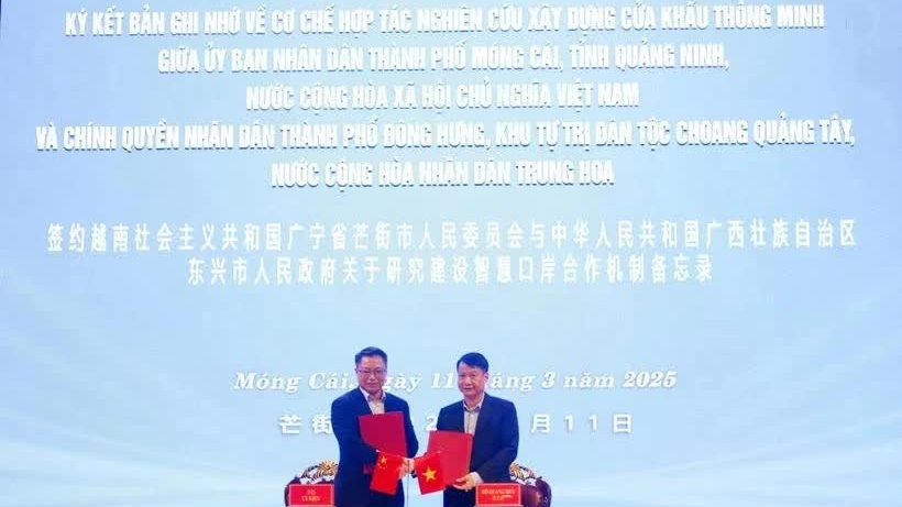 Vietnamese, Chinese cities to build smart international border gate pair
