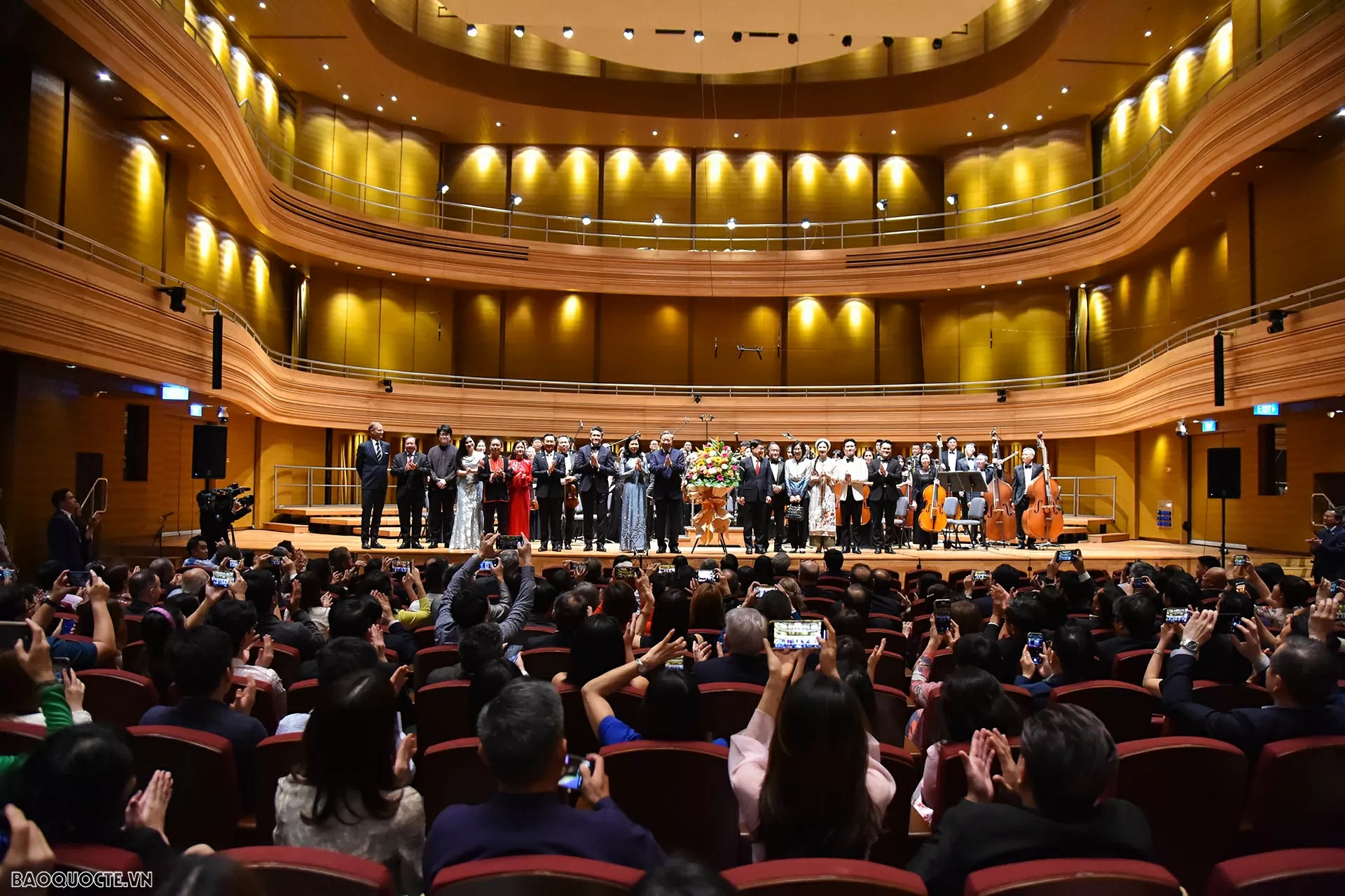 General Secretary To Lam and Spouse attend concert at Yong Siew Toh Conservatory of Music