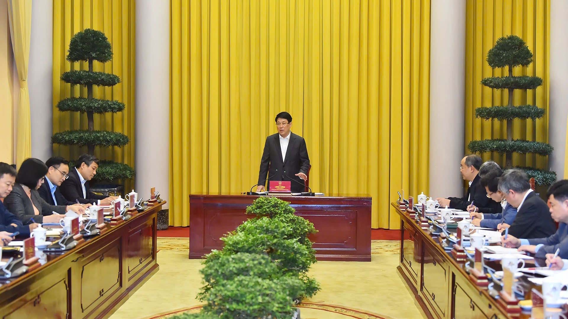 President Luong Cuong outlines key tasks for Presidential Office, Foreign Ministry
