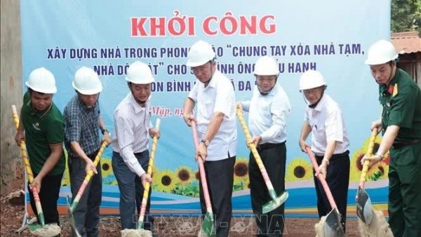 Binh Phuoc builds new houses for disadvantaged people in border district