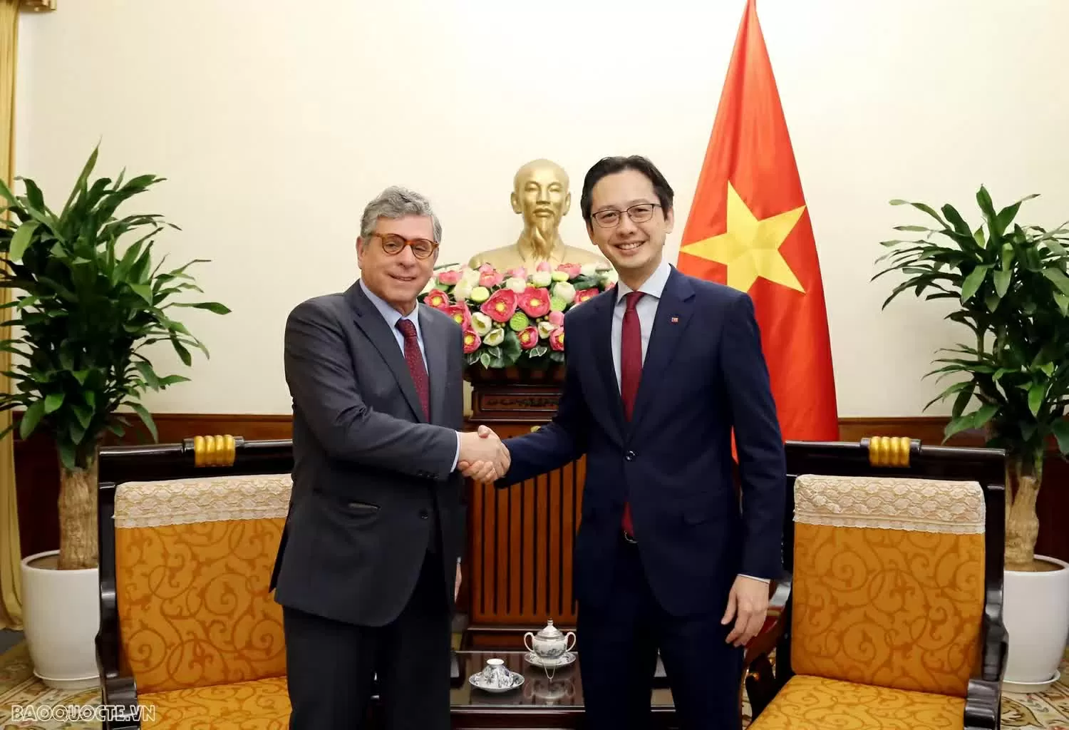 Deputy Minister Do Hung Viet hosts Brazilian Ambassador to Vietnam Marco Farani Deputy Minister Do Hung Viet hosts Brazilian Ambassador to Vietnam Marco Farani