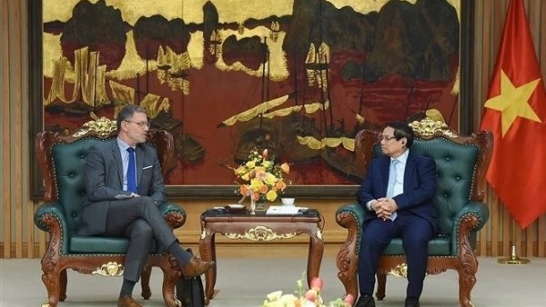 Prime Minister receives French Ambassador Olivier Brochet and EDF's Senior Vice President Erkki Maillard