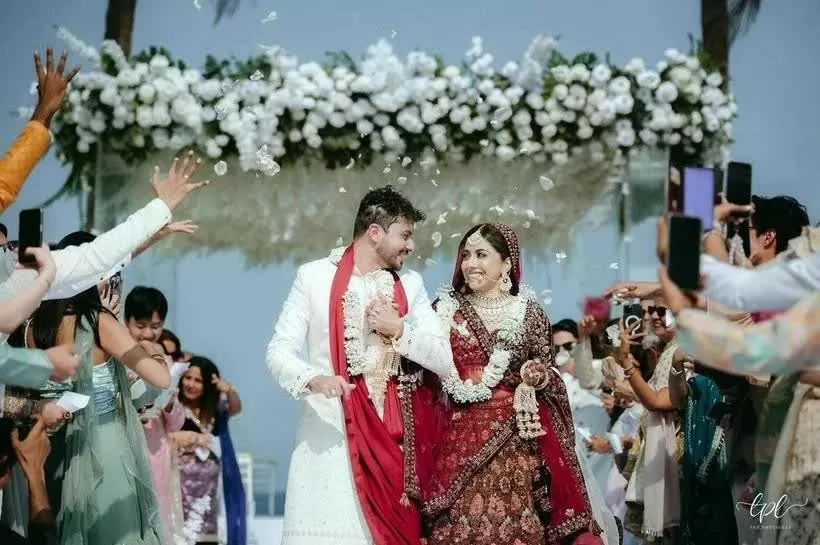 The wedding ceremony of Kulvin Kaur and Dilip Bhawan in Da Nang city. (Source: VNA) The wedding ceremony of Kulvin Kaur and Dilip Bhawan in Da Nang city. (Source: VNA)