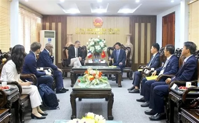 Dien Bien welcomes French Embassy delegation to strengthens cooperation with France Dien Bien welcomes French Embassy delegation to strengthens cooperation with France