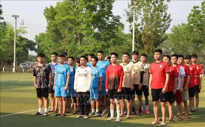 Vietnamese Student Football Tournament kicks off in Laos Vietnamese Student Football Tournament kicks off in Laos