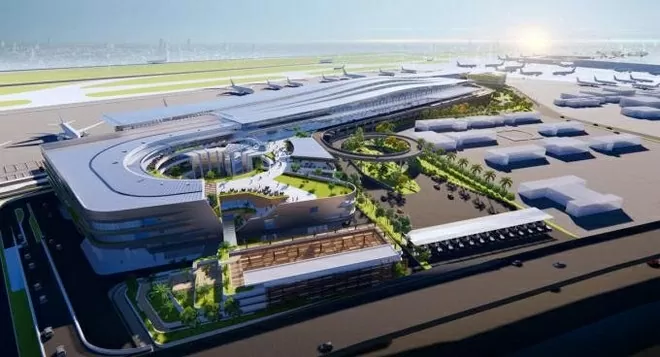 An illustration of Terminal 3 at Tan Son Nhat International Airport (Photo: ACV) 