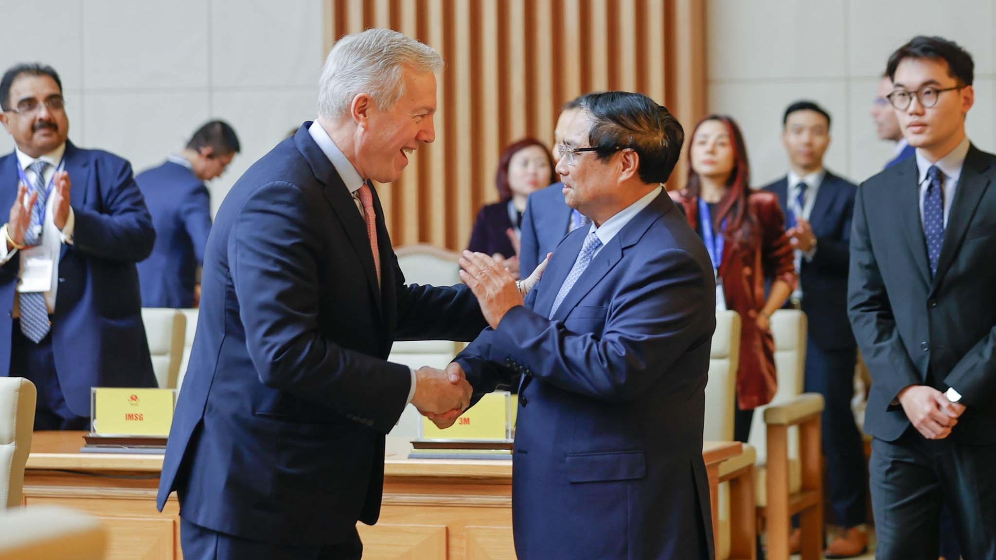 PM Pham Minh Chinh welcomes delegation from USABC and nearly 60 major US corporations