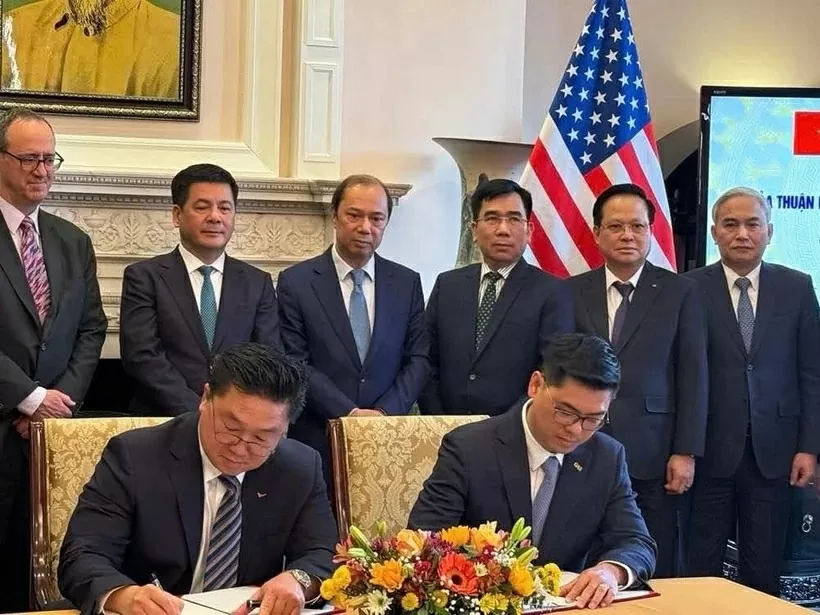 Vietnam – US businesses signe various agreements to strengthen economic ties