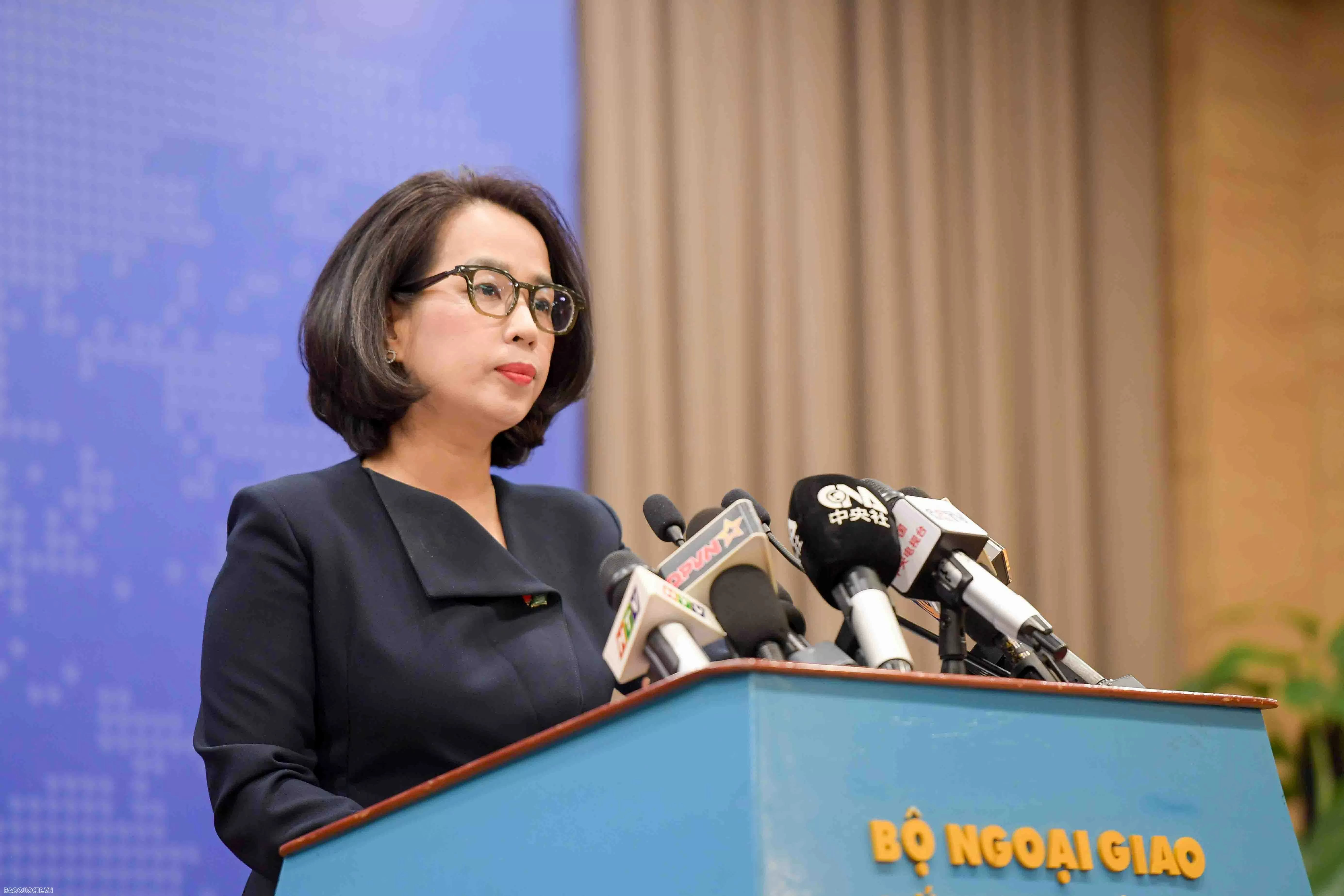 Bộ Ngoại giao thông tin về tình hình công dân Việt Nam được giải cứu tại khu vực biên giới Myanmar-Thái Lan Bộ Ngoại giao thông tin về tình hình công dân Việt Nam được giải cứu tại khu vực biên giới Myanmar-Thái Lan