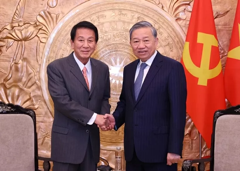 General Secretary To Lam praises former Special Ambassador Sugi Ryotaro for helping strengthen Vietnam-Japan ties