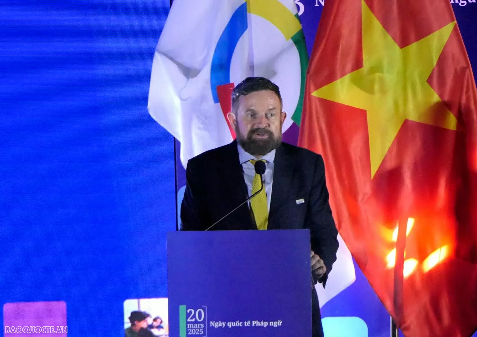 Ceremony honouring French language and Francophonie community's shared values held in Hanoi Ceremony honouring French language and Francophonie community's shared values held in Hanoi